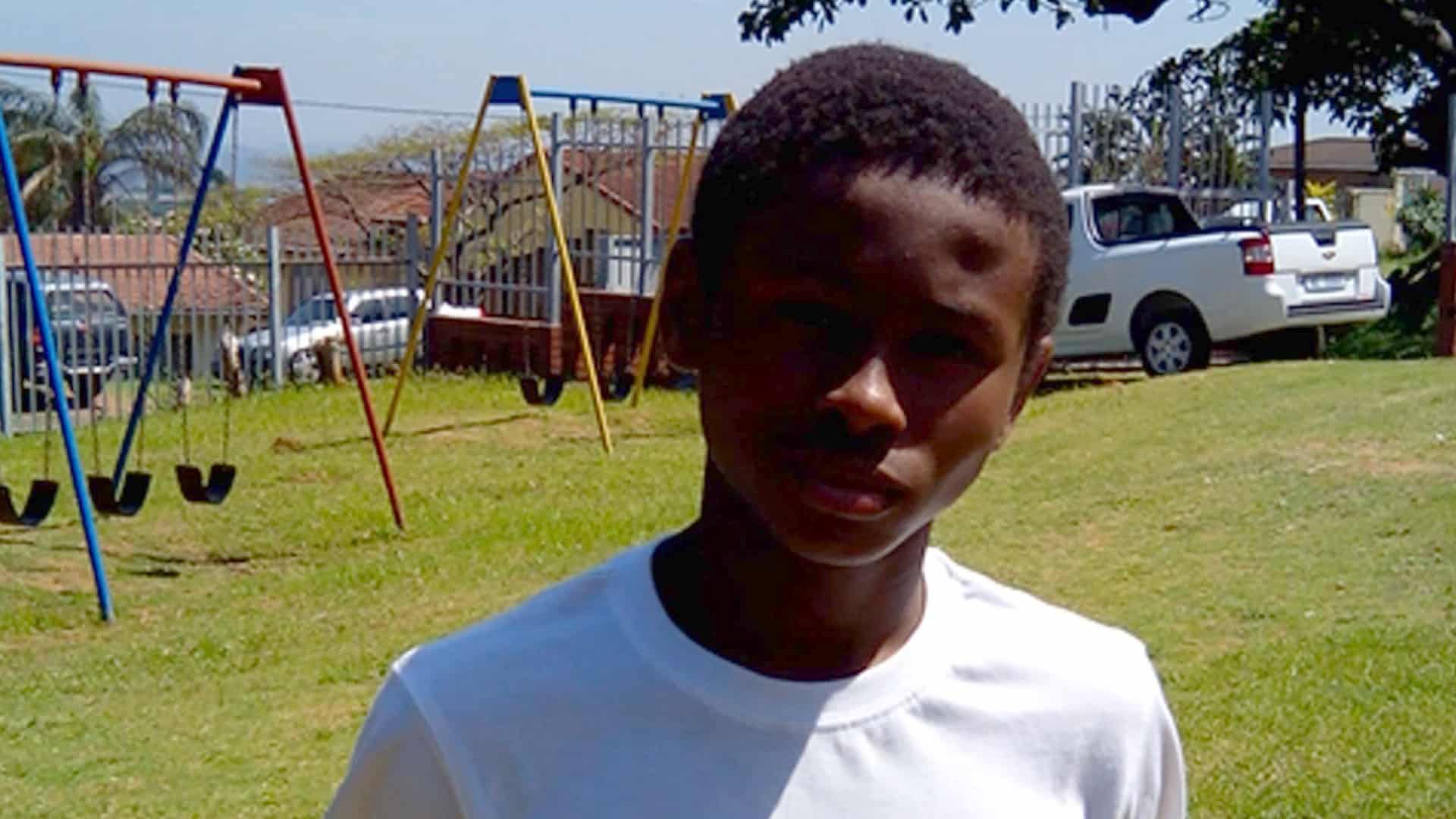 Home Nkhosikhona, one of the children we rescued